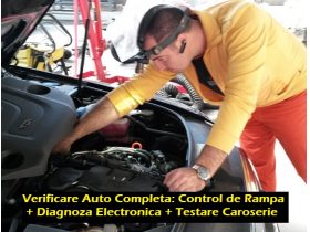 Oferta, Bucuresti, Verificare Auto Completa Control Rampa + Diagnoza Electrica + Testare Caroserie
