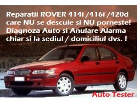 Oferta, National, Anulare Alarma Rover 214i 216i 414i 416i 420d anulare imobilizator