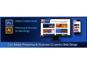 Oferta, National, Curs Photoshop si Illustrator pentru Web Design