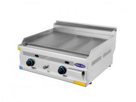 Oferta, National, Gratar profesional placa striata, Ideal Inox, 60 cm, gaz natural, Linia 630