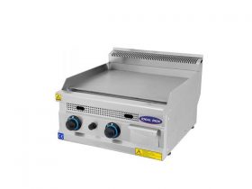 Oferta, National, Gratar profesional, Ideal Inox, placa neteda, 80 cm, gaz natural, Linia 630