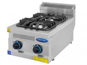 Oferta, National, Masina de gatit 2 focuri, Ideal Inox, gaz, Linia 700