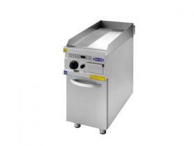 Oferta, National, Gratar cu placa neteda si striata, Ideal Inox, GPL, Linia 930