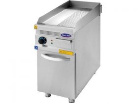 Oferta, National, Gratar electric cu placa neteda si striata, Ideal Inox, Linia 930
