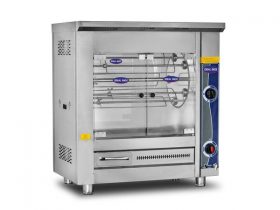 Oferta, National, Rotisor proesional electric, Ideal Inox, 25 pui, geam fata si spate