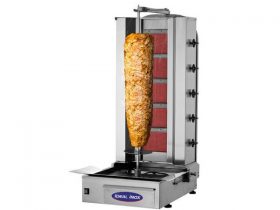 Oferta, National, Aparat kebab / Grill kebab cu 5 arzatoare, motor jos CLR.KLG152