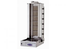 Oferta, National, Aparat kebab / Grill kebab cu 6 arzatoare, motor jos CLR.KLG156