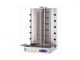 Oferta, National, Aparat shaoma, aparat kebab 10 (5 + 5) arzatoare, Ideal Inox, CLR.KLG225-V