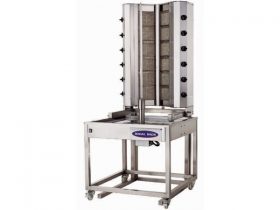 Oferta, National, Aparat kebab, aparat gyros 12 arzatoare, Ideal Inox, CLR.KLG226-VA