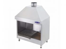 Oferta, National, Gratar carbune cu hota, Ideal Inox,