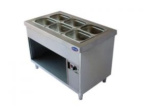 Oferta, National, Bain Marie autoservire, Ideal Inox, 3 GN 1/1