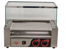 Oferta, National, Grill Hot Dog sau carnati cu 7 role, Ideal Inox