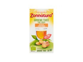 Oferta, Arges, Zonnatura BIO Ceai Verde cu Ghimbir Total Blue