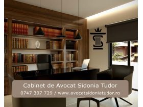 Oferta, Bucuresti, Cabinet de Avocat Sidonia Tudor - asistenta si reprezentare juridica