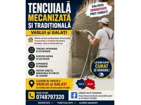Oferta, Galati, Tencuiala mecanizata