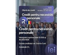 Oferta, Alba, Finantare prin credit fiabila