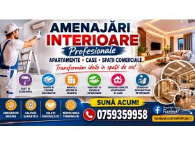 Oferta, Suceava, Amenajari interioare profesionale pentru case