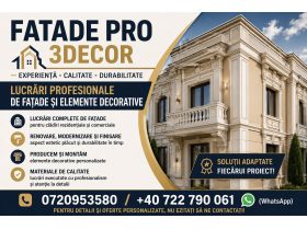 Oferta, Brasov, Lucrari profesionale de fatade decorative