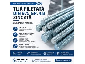 Oferta, Bucuresti, Tija Filetata DIN 975 Gr.  Pentru Fixare si Montaj