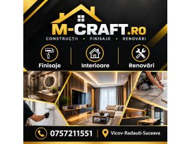 Oferta, Suceava, M-Craft Finisaje interioare si renovari case