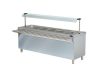 Bain marie linie autoservire, Ideal Inox, 6 GN 1/1