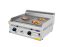 Oferta, National, Gratar profesional placa striata, Ideal Inox, 80 cm, gaz natural, Linia 630