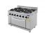 Oferta, National, Aragaz profesional 6 arzatoare si cuptor, Ideal Inox, gaz, Linia 700