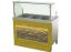 Oferta, National, Bain Marie linie autoservire, Ideal Inox, 3 GN, design piatra, inox auriu